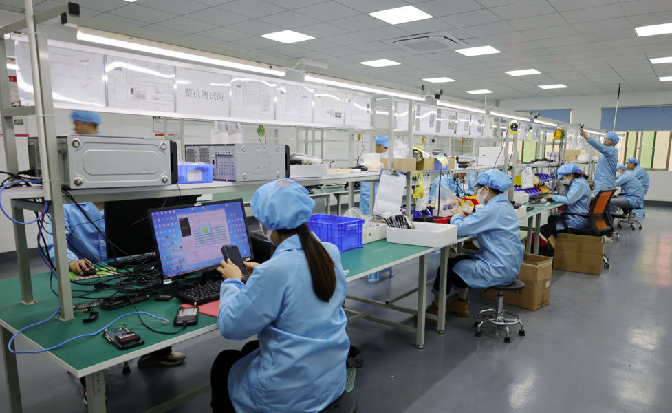 Guangzhou Phoebe Technology Co.,Ltd línea de producción del fabricante