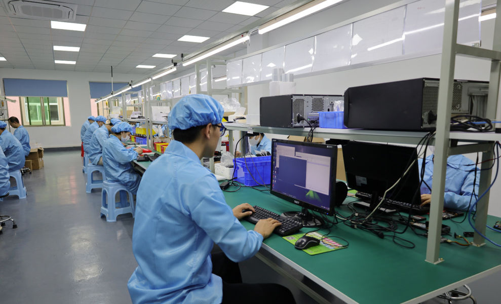 Guangzhou Phoebe Technology Co.,Ltd línea de producción del fabricante
